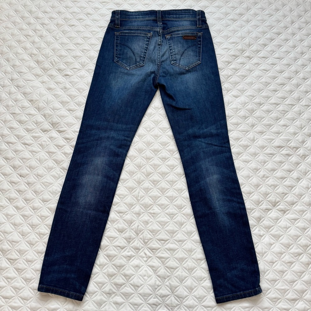 Joe’s Jeans Women's Mardi Straight Ankle Dark Faded Blue Denim Jeans Size 25 - Picture 10 of 12